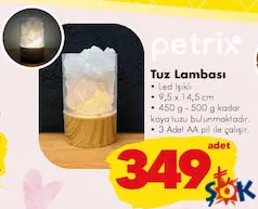 PETRİX TUZ LAMBASI PETRİX TUZ LAMBASI